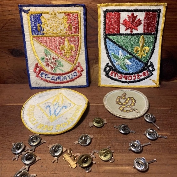 Vintage Webelos 1973 Scope/ Olympia Patches & Activity Pins - Picture 6 of 6